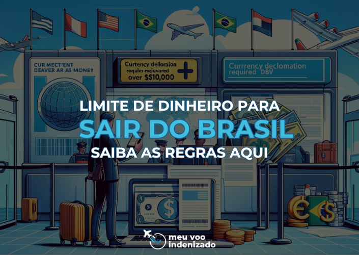 Qual o limite de dólares para sair do Brasil?