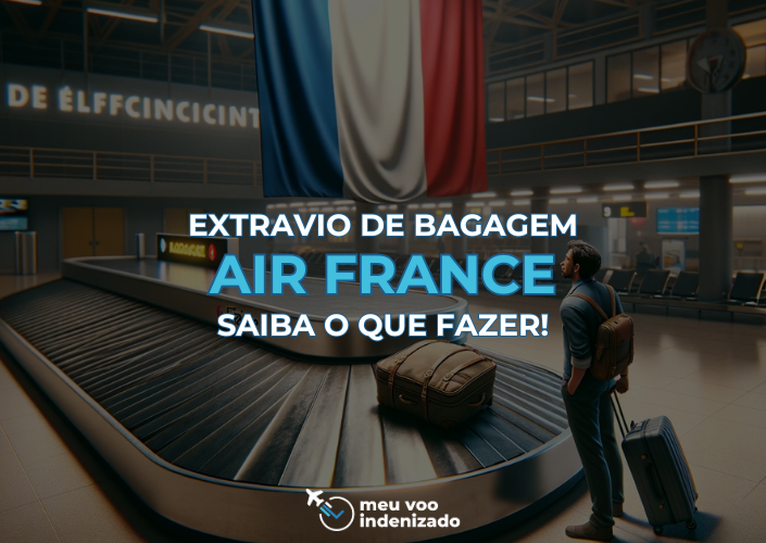 Bagagem extraviada Air France